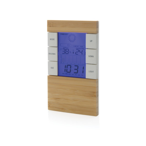 Utah Wetterstation aus RCS rKunststoff & FSC®Bambus