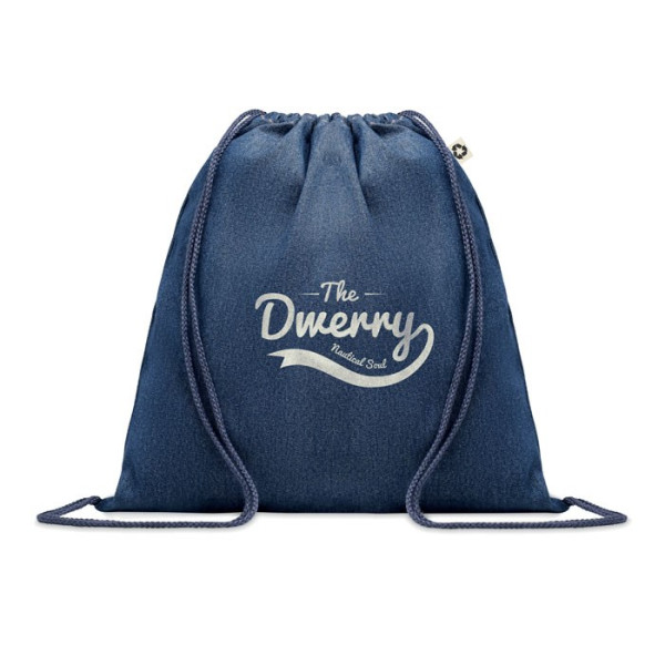 STYLE BAG - Denim Beutel mit Kordelzug